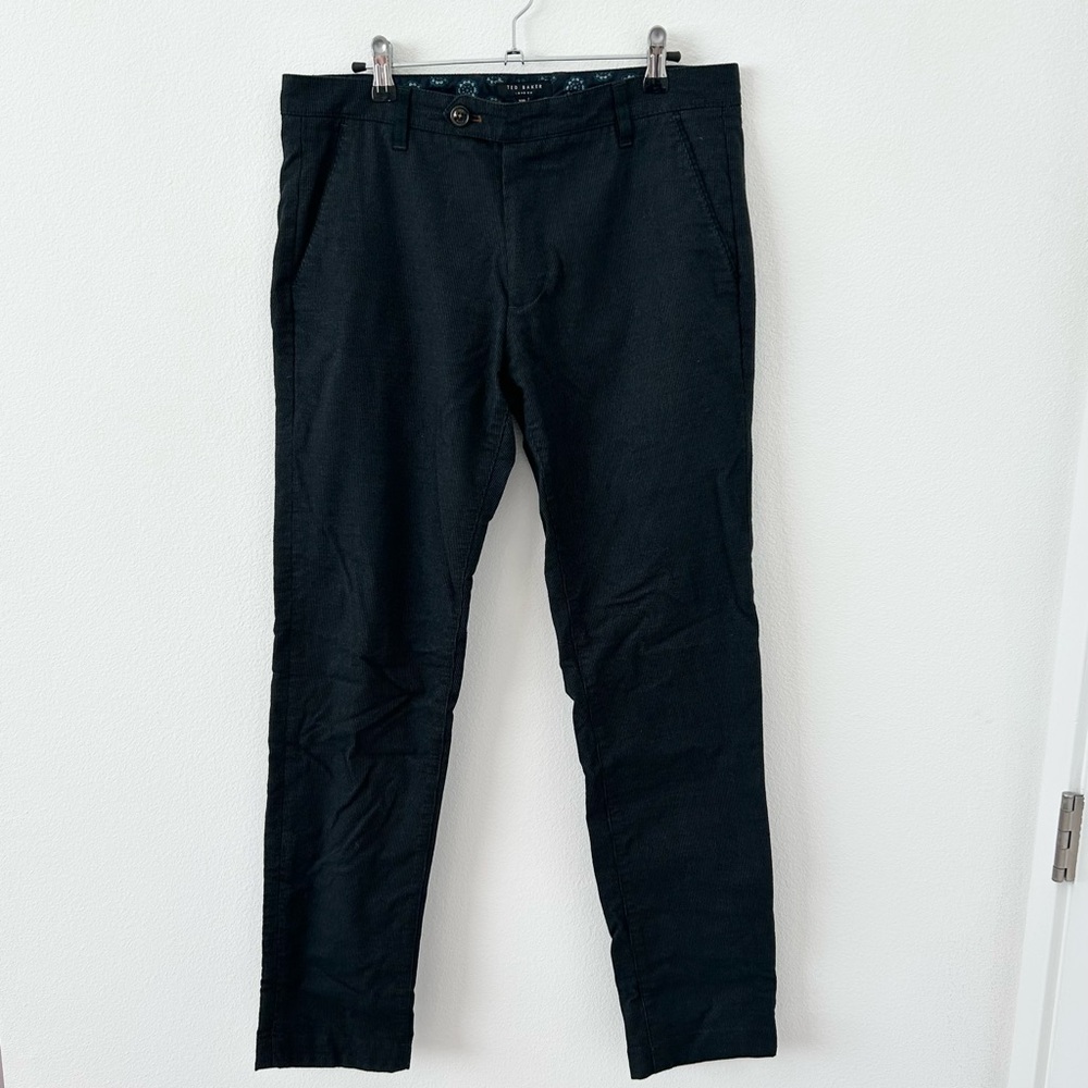 Ted Baker Dark Gray Dress Pants